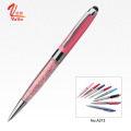 Novelty design crystal glass pens stylus with custom logo